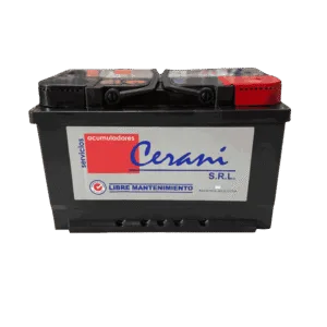 Batería 12V 75 Ah 480 CCA - Auto y utilitario